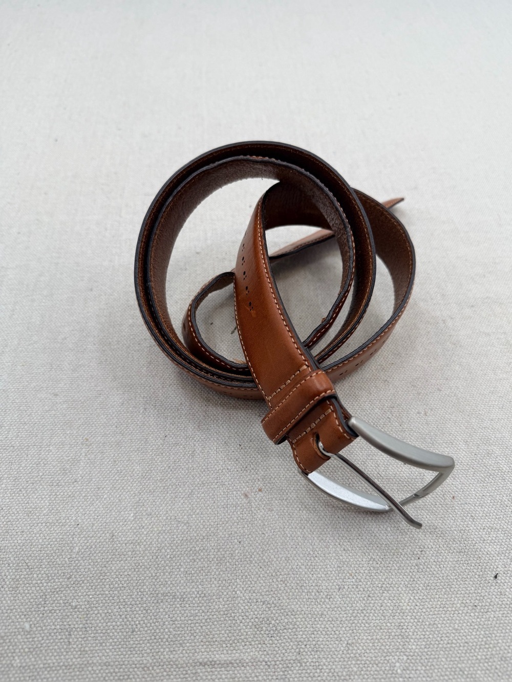 Classic Leather Belt in Brown